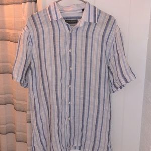Salvatore Ferragamo button up shirt